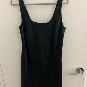 Elegant Black Sleeveless Dress